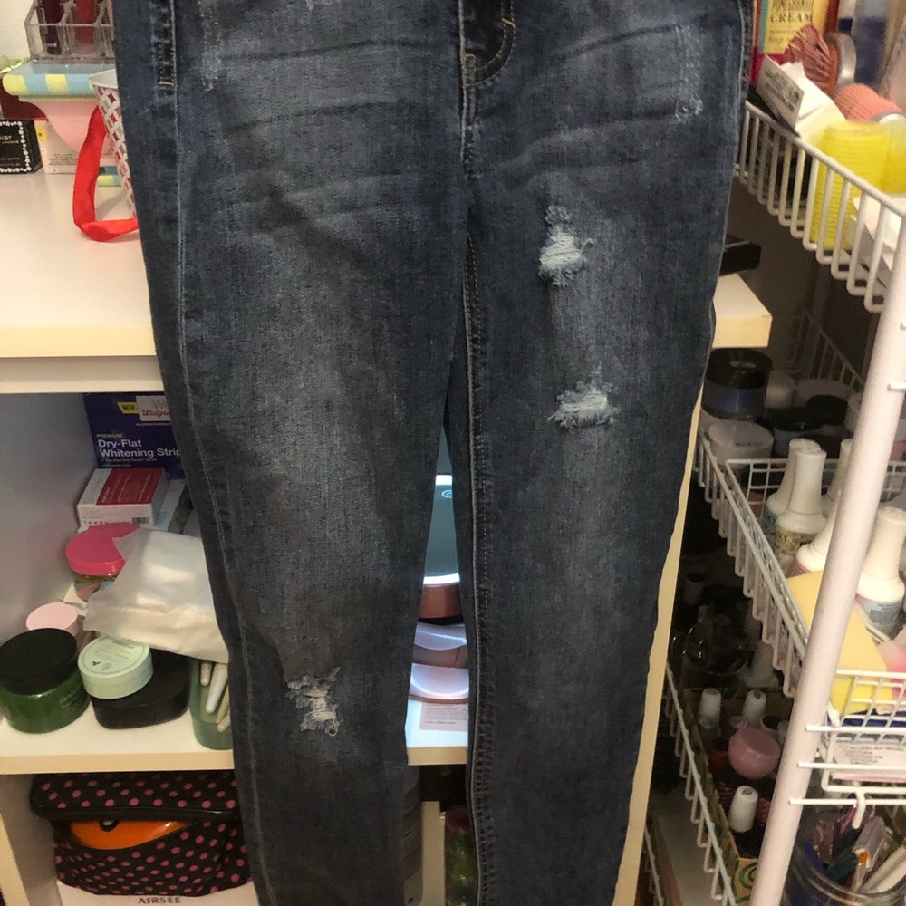 Overall jeans